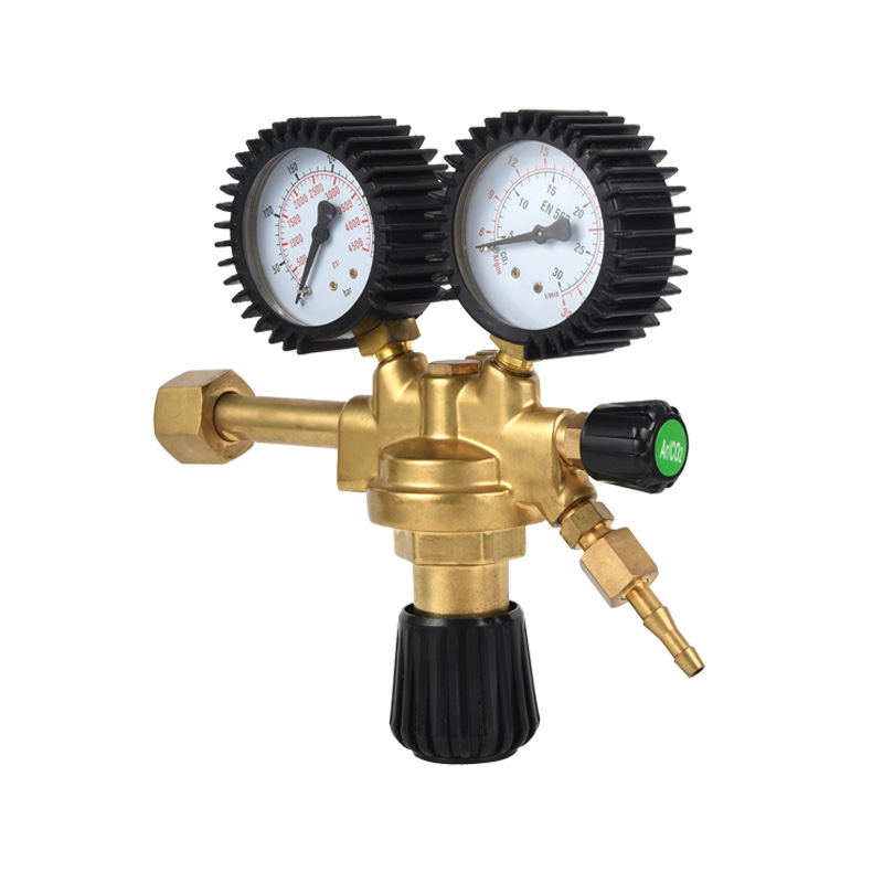 Regulator de dioxid de carbon CO2 din alamă Standard italian (Xiaogalao)