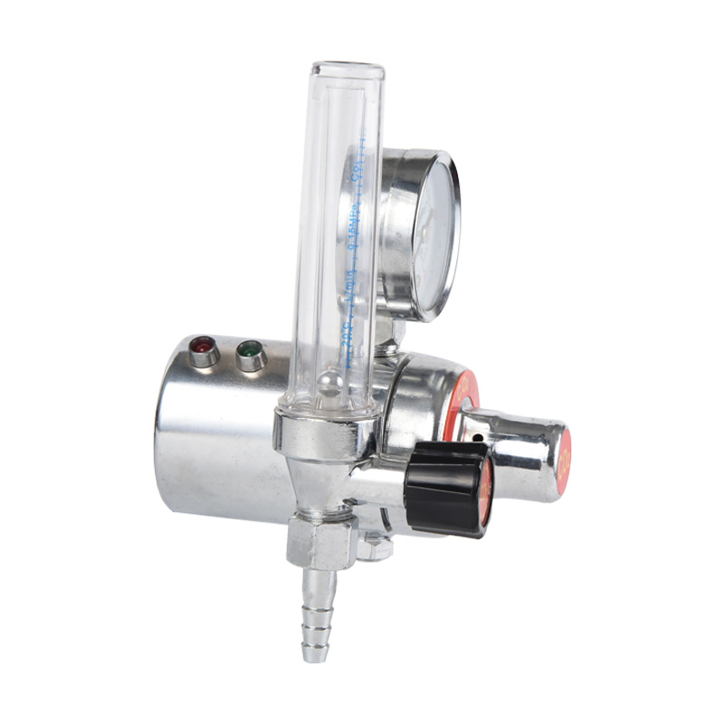 Regulator de CO2 cu dioxid de carbon de tip încălzit Regulator de gaz din alamă complet cu presiune reglabilă