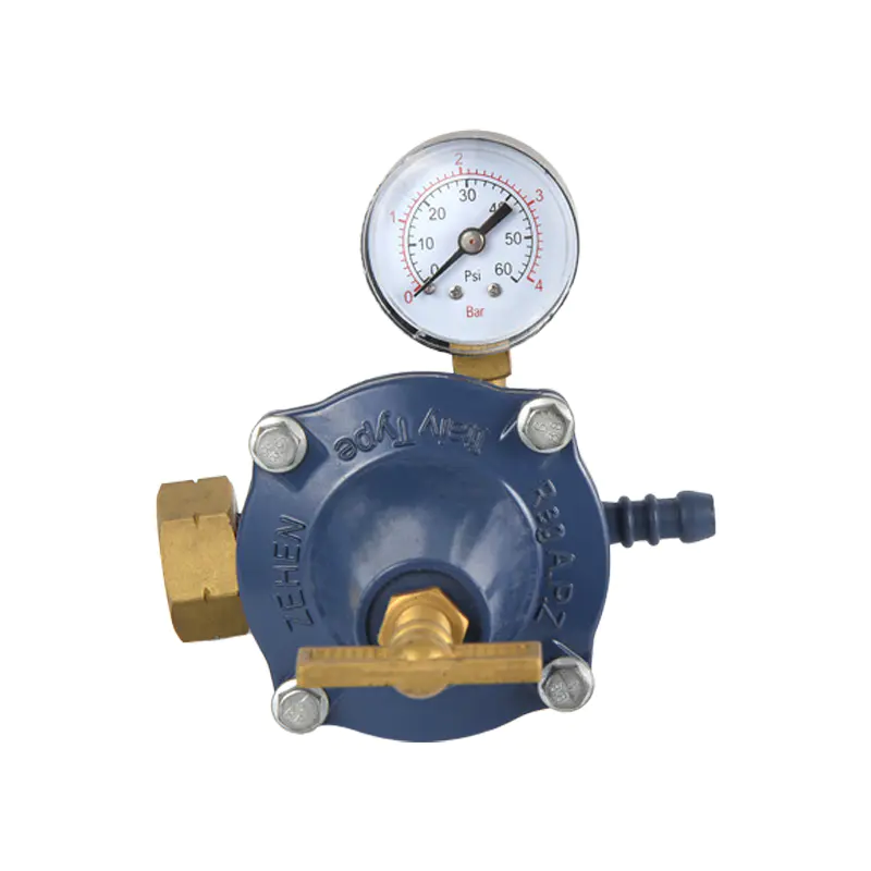 Regulator de propan cu corp din zinc Diverse modele standard pentru racordarea la admisie